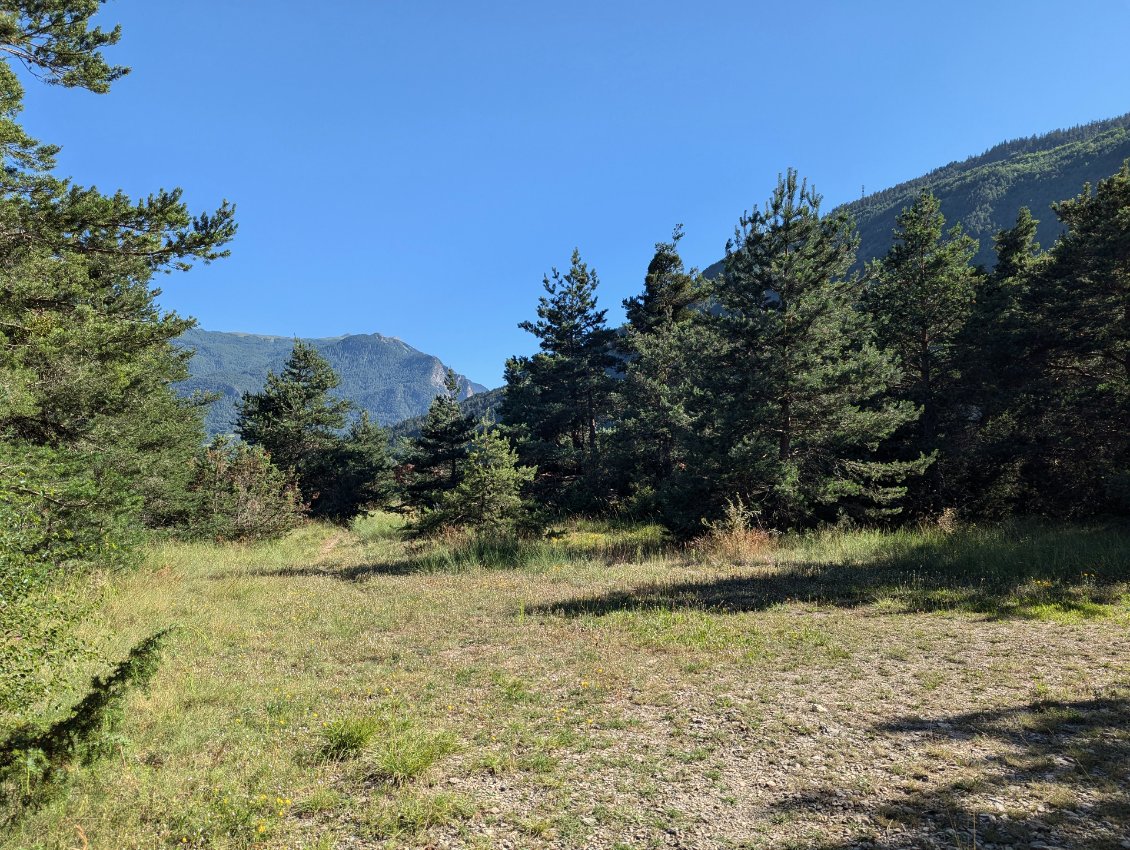 Lieu parfait pour mon dernier bivouac