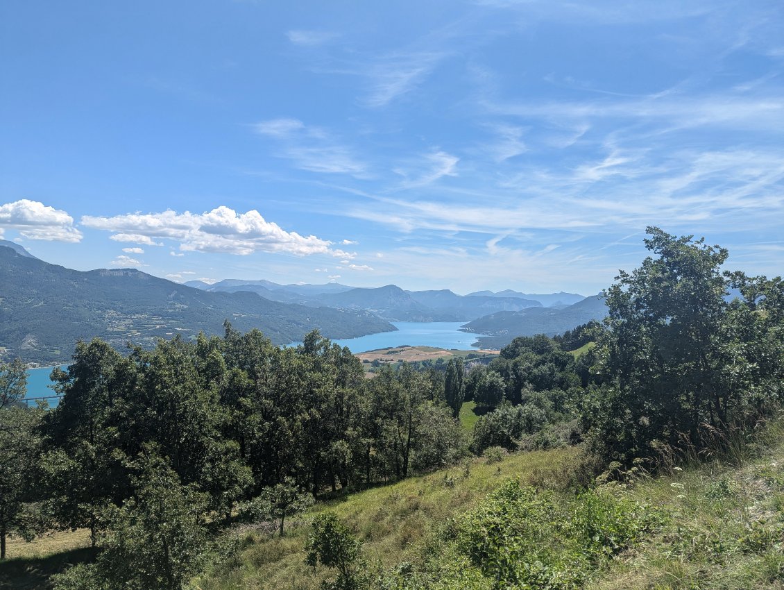 Le lac de Serre-Ponçon et la folle envie de me baigner