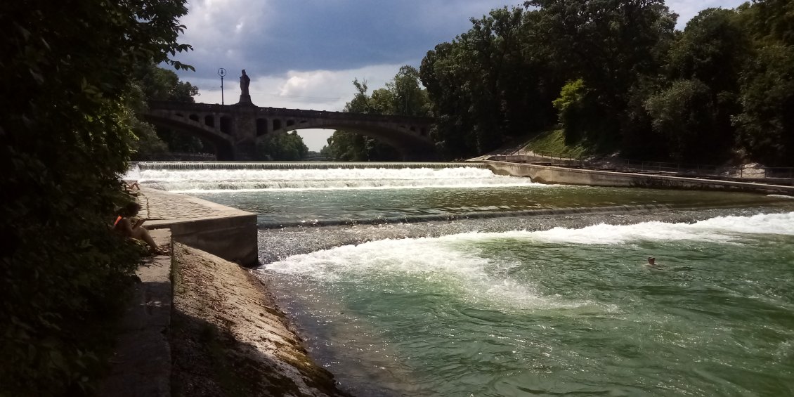 Vraiment trop chouette ce bain dans les remous !