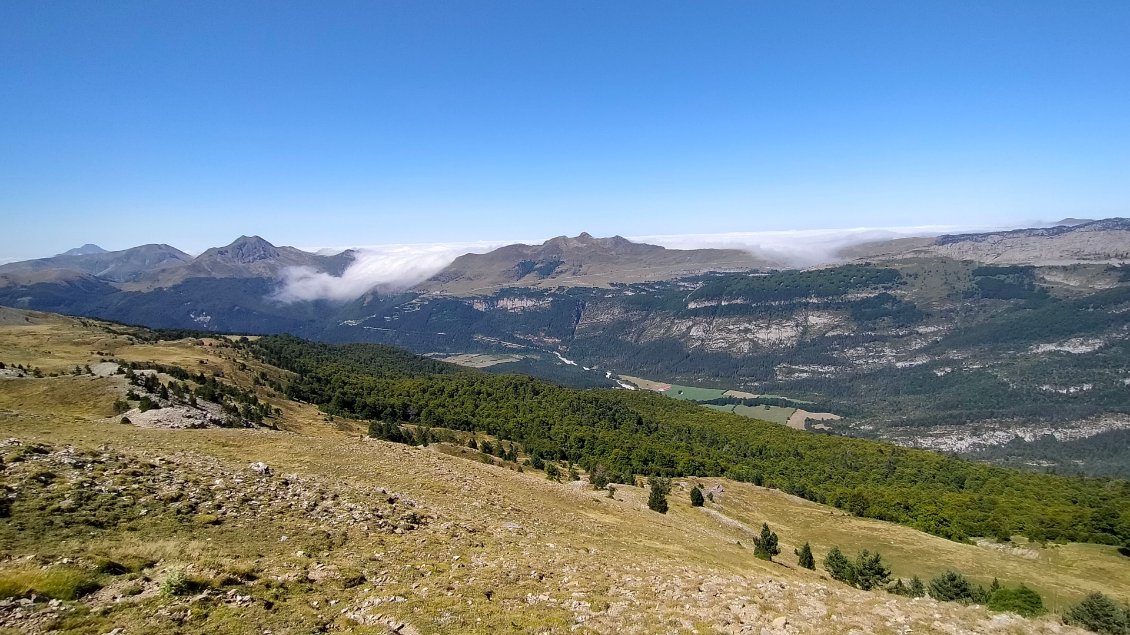 Descente du Txamantxoia