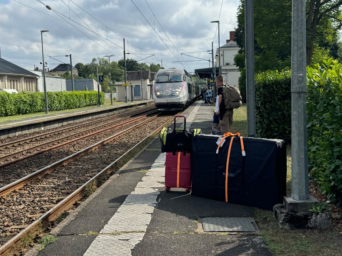 Départ vendredi 30 Août à 16 h 30. Gare de St Maixent l’école (Deux Sevres France)