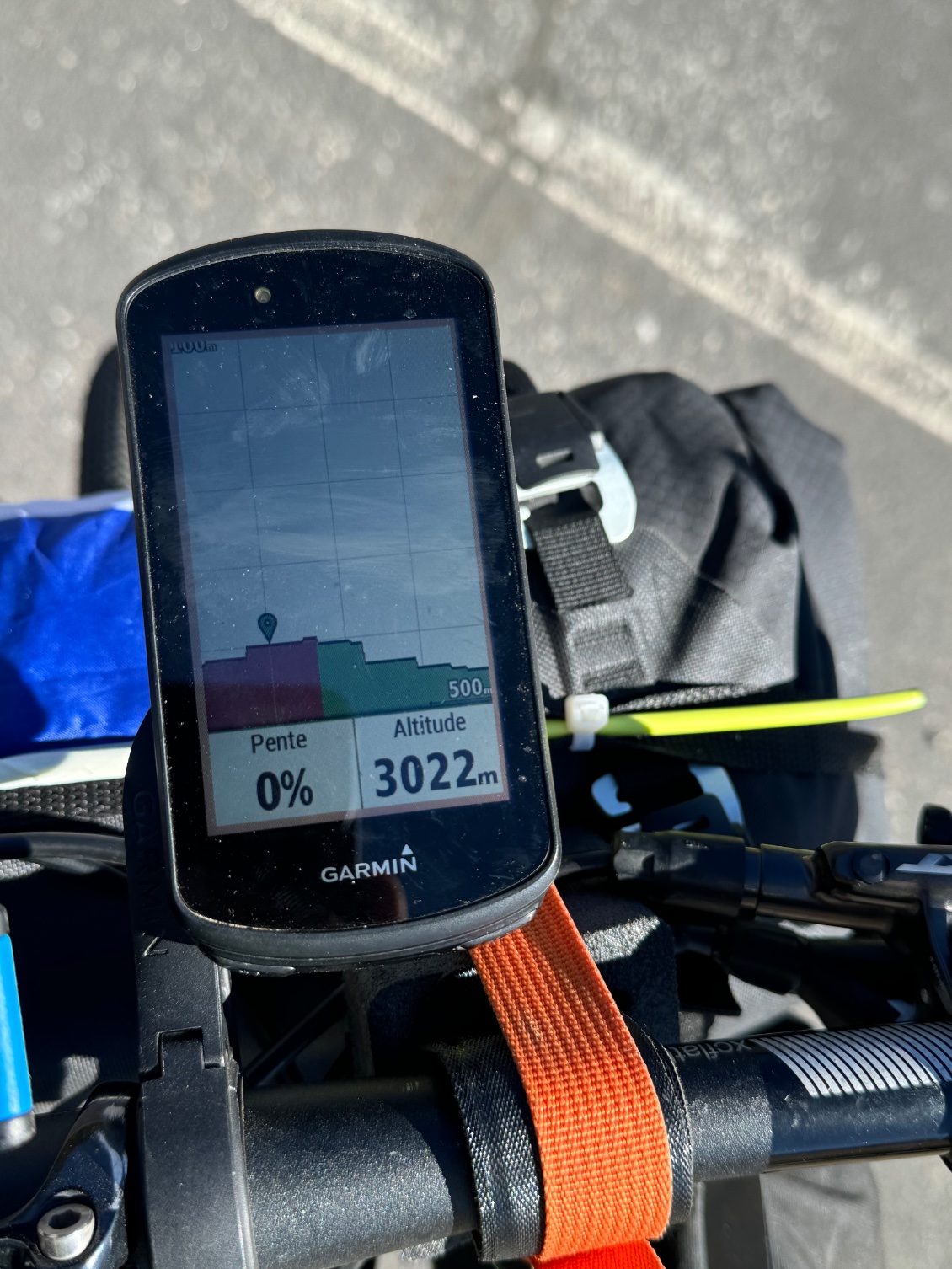 Altitude max à été de 3031 m exactement