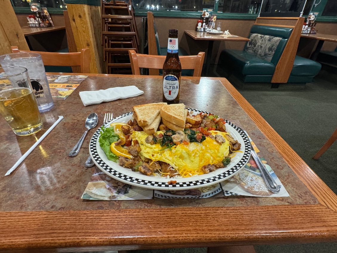 Une belle fin de journée avec un bon repas
Parfait ce resto 👍