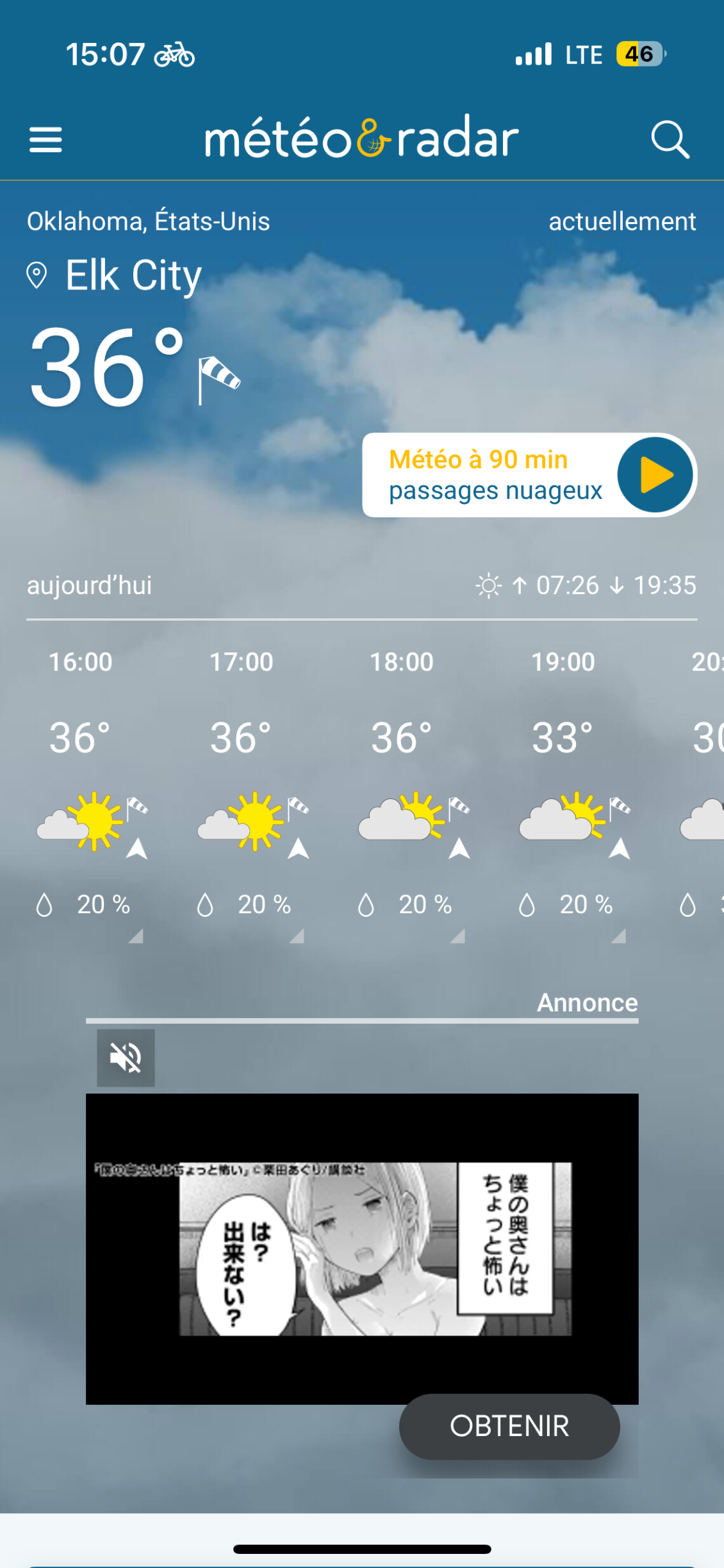 Beau avec du vent