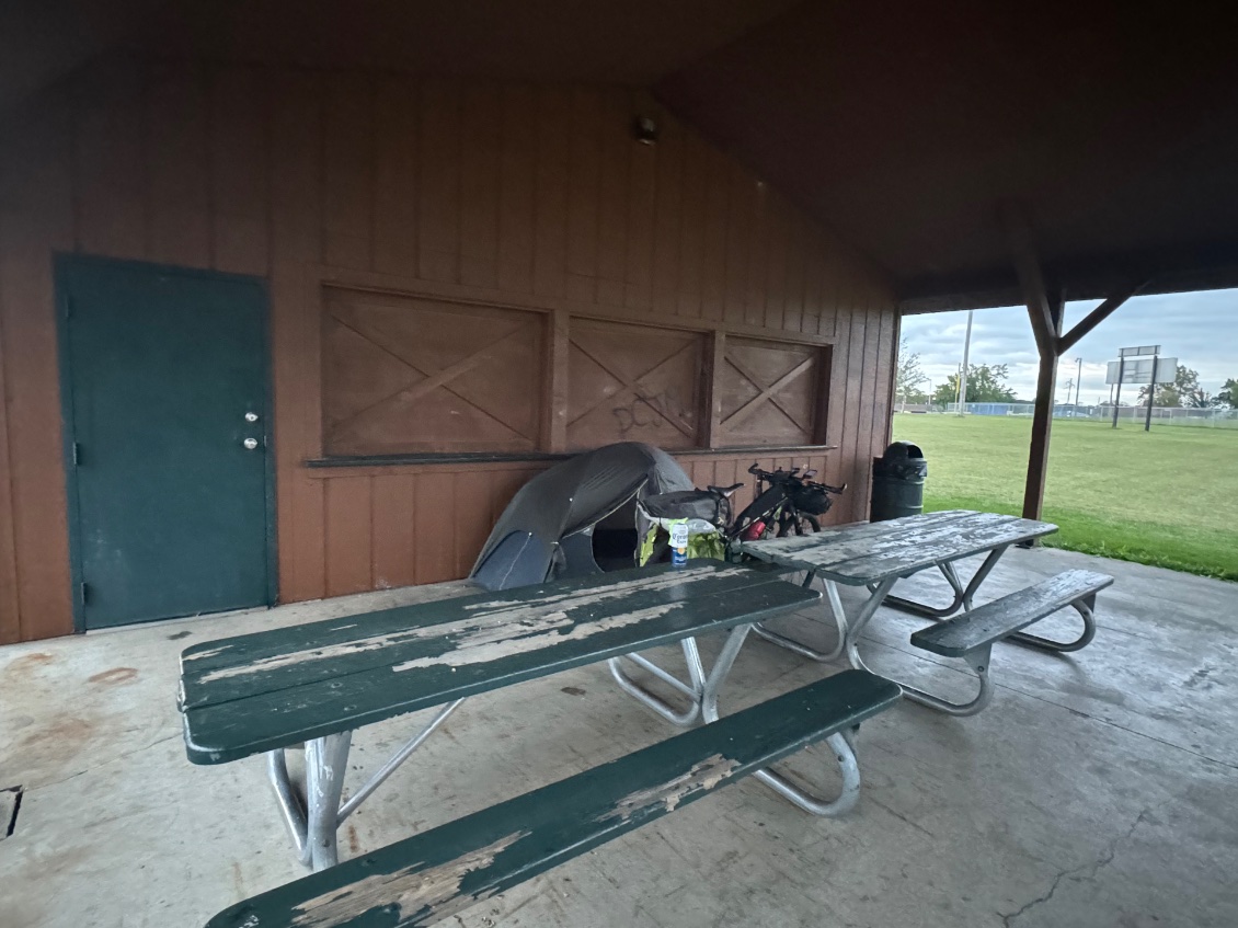 Mon bivouac bien à l’abri