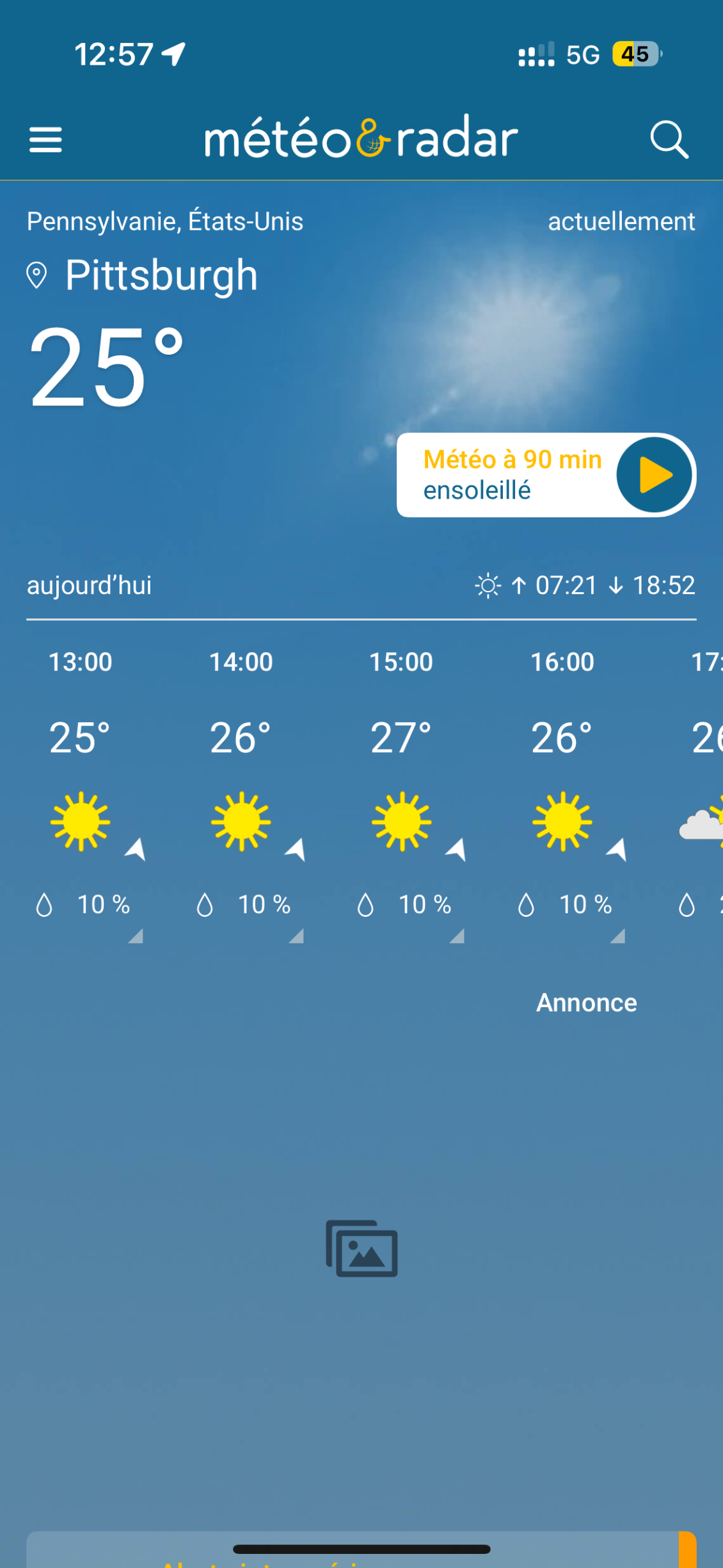 Et toujours un grand soleil