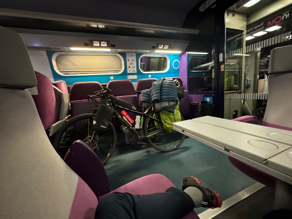 Retour en tgv