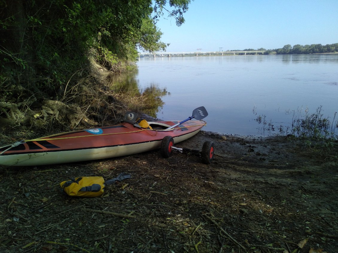 Embarquement sur la Loire