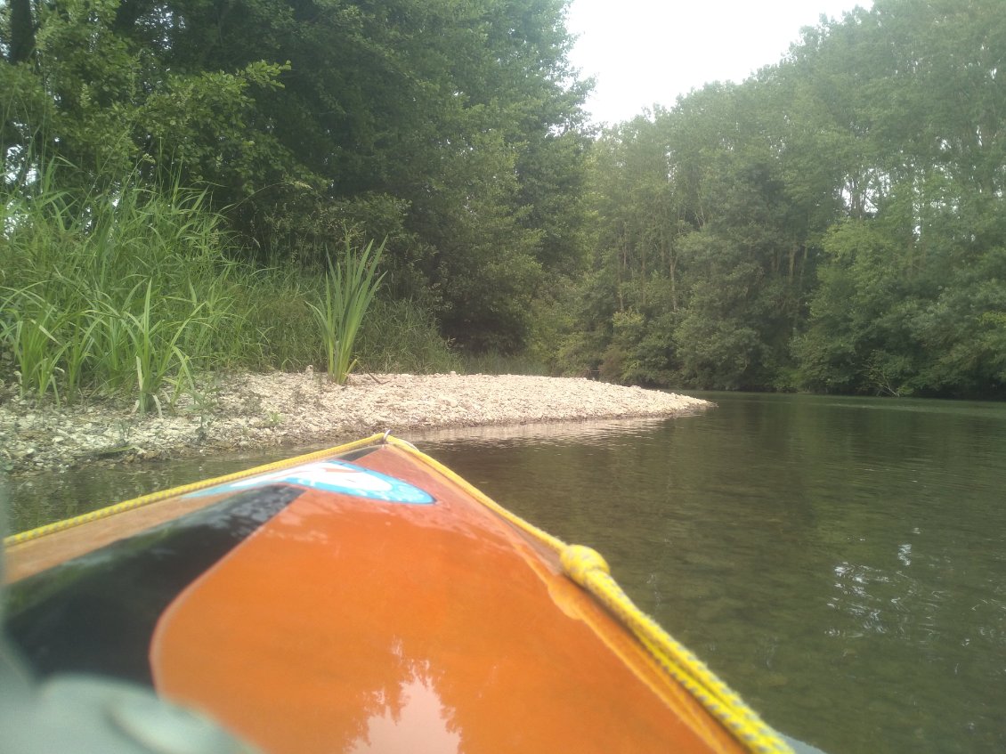 Plage de gravier
