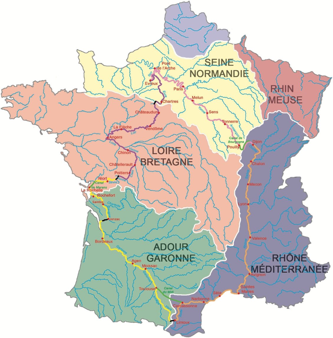 Choix de l'itinéraire