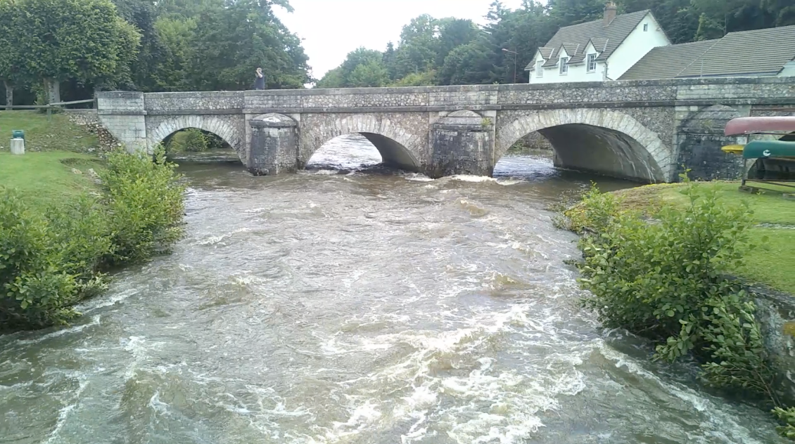 La crue à Bonneval