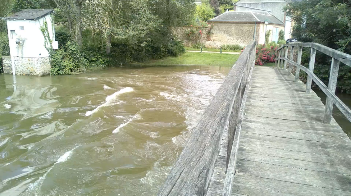 La crue à Saint-Maur