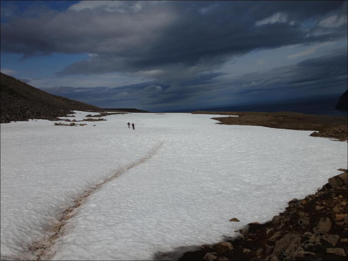 "Lac" de neige