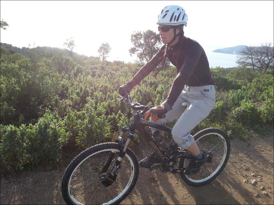 À VTT