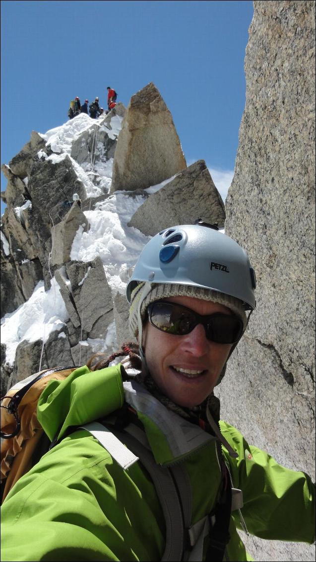 Juin sur l'arête des Cosmiques (3700m) avec la veste Millet Ltk Gtx Jkt