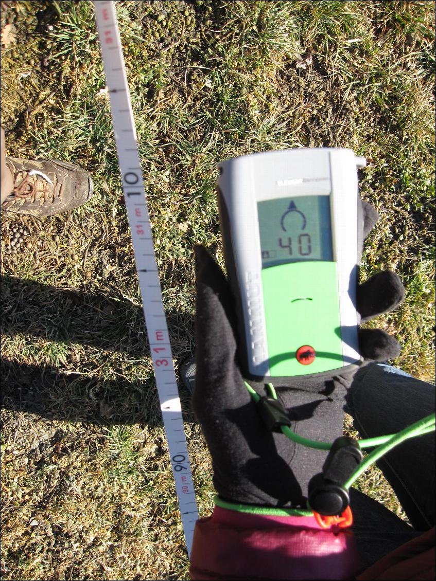 Test de distance, plus d'erreur à 31m