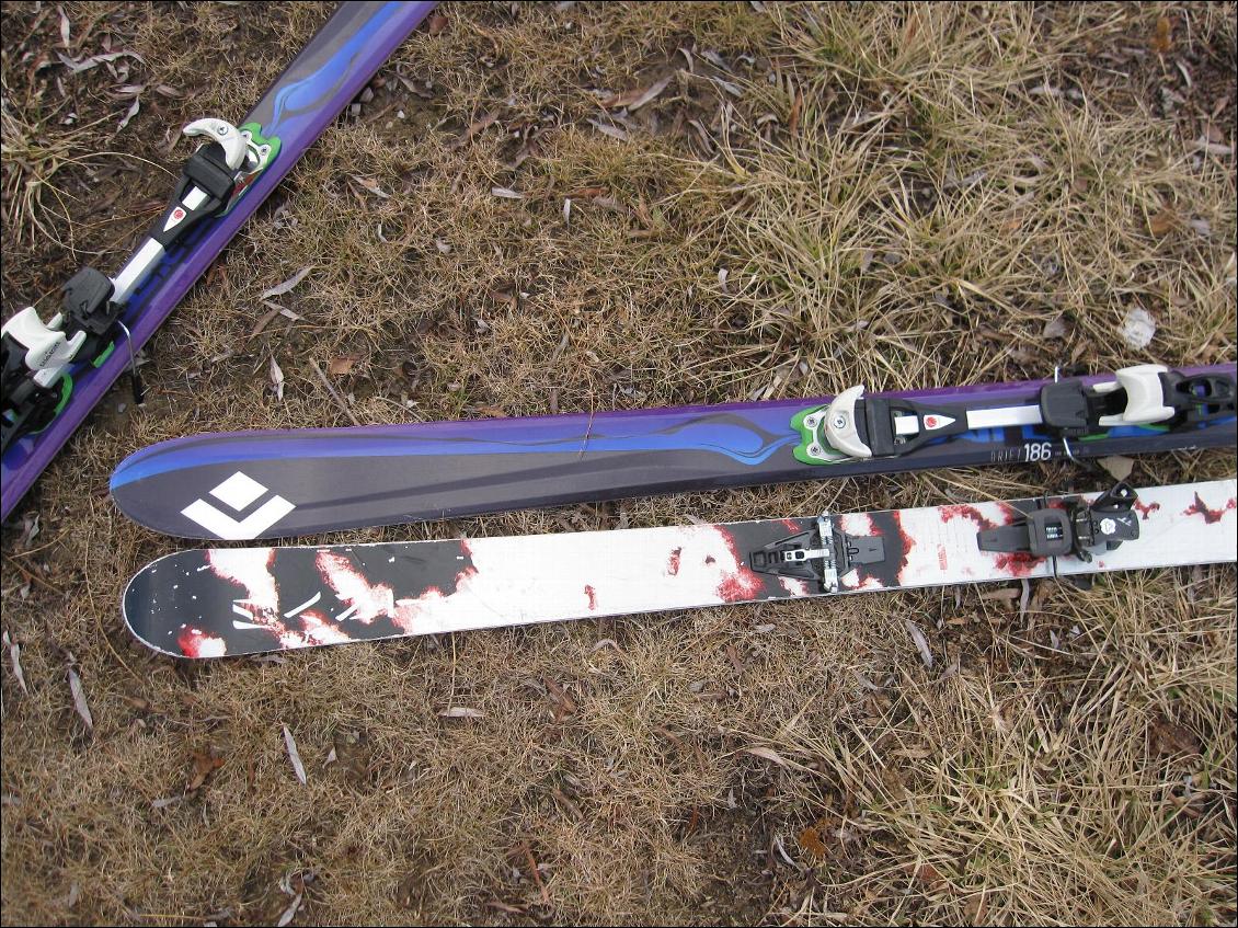 Drift (en haut) versus Mantra (en bas)