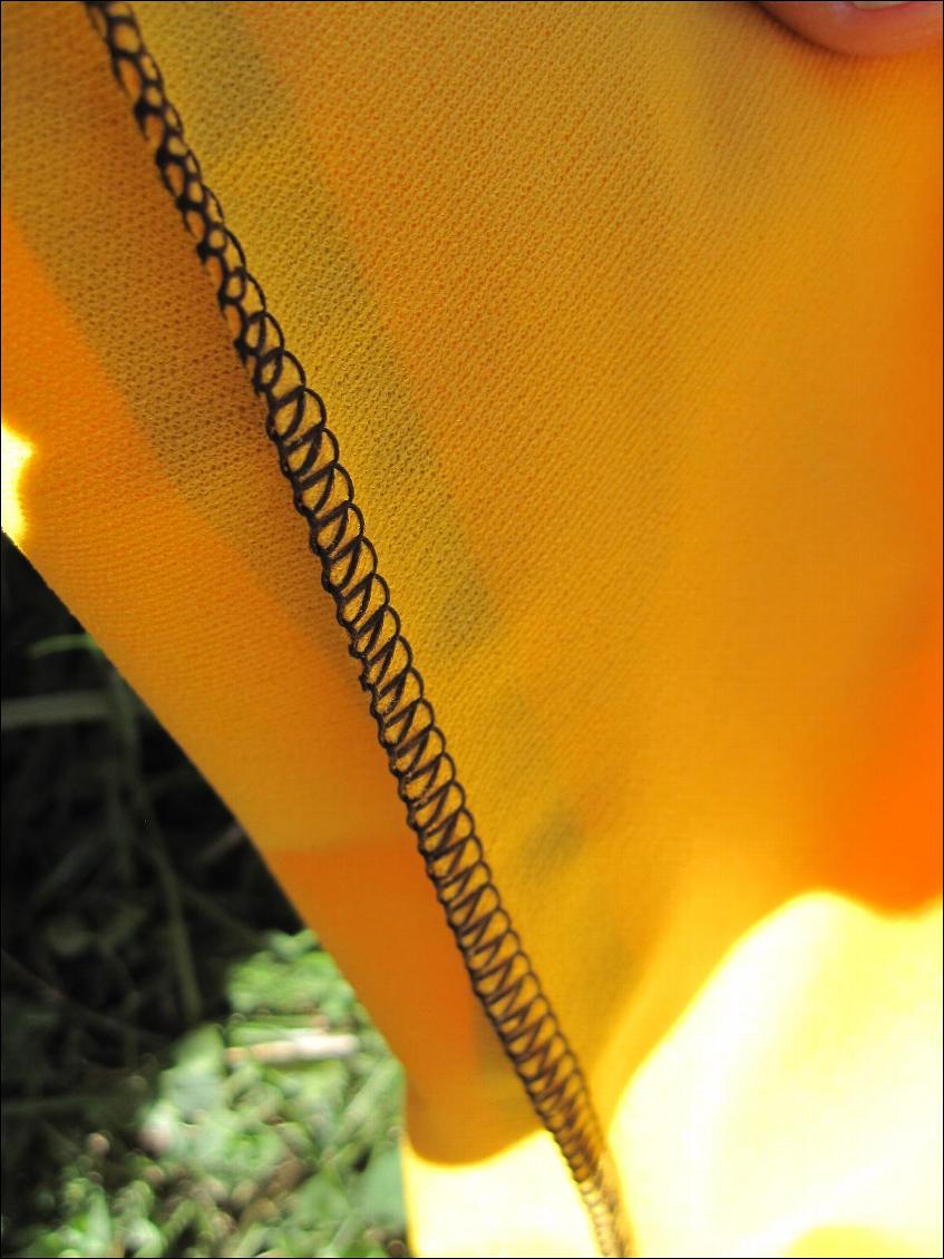 Vareuse Reed : détail coutures