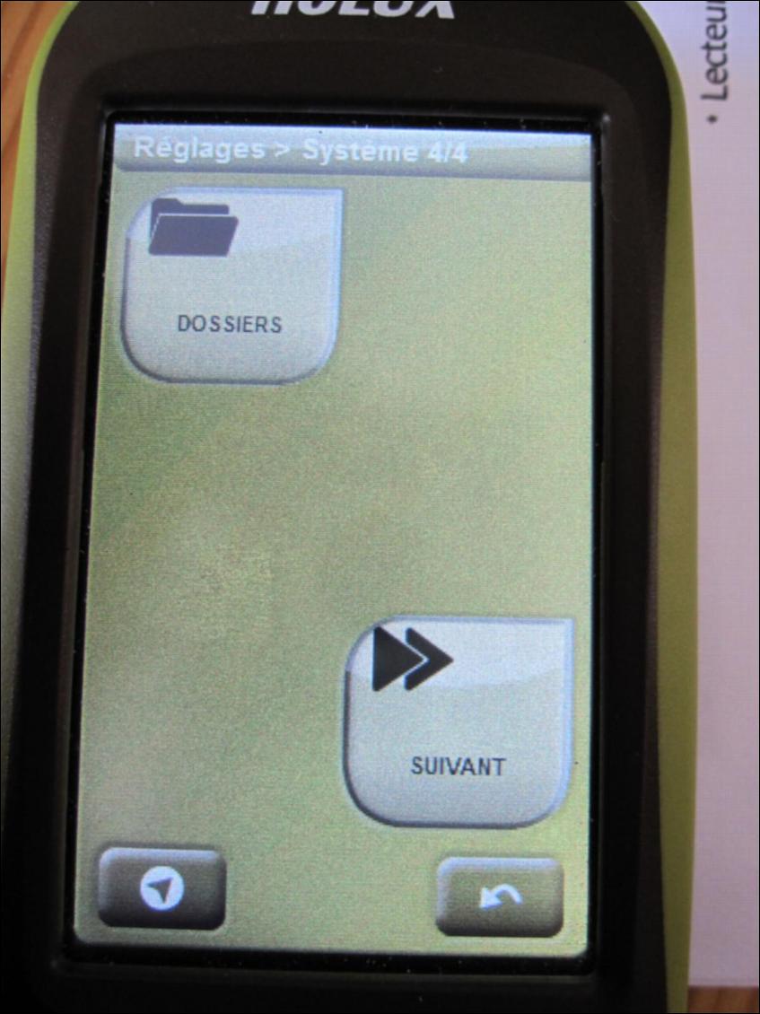 TwoNav Sportiva : Menu configuration