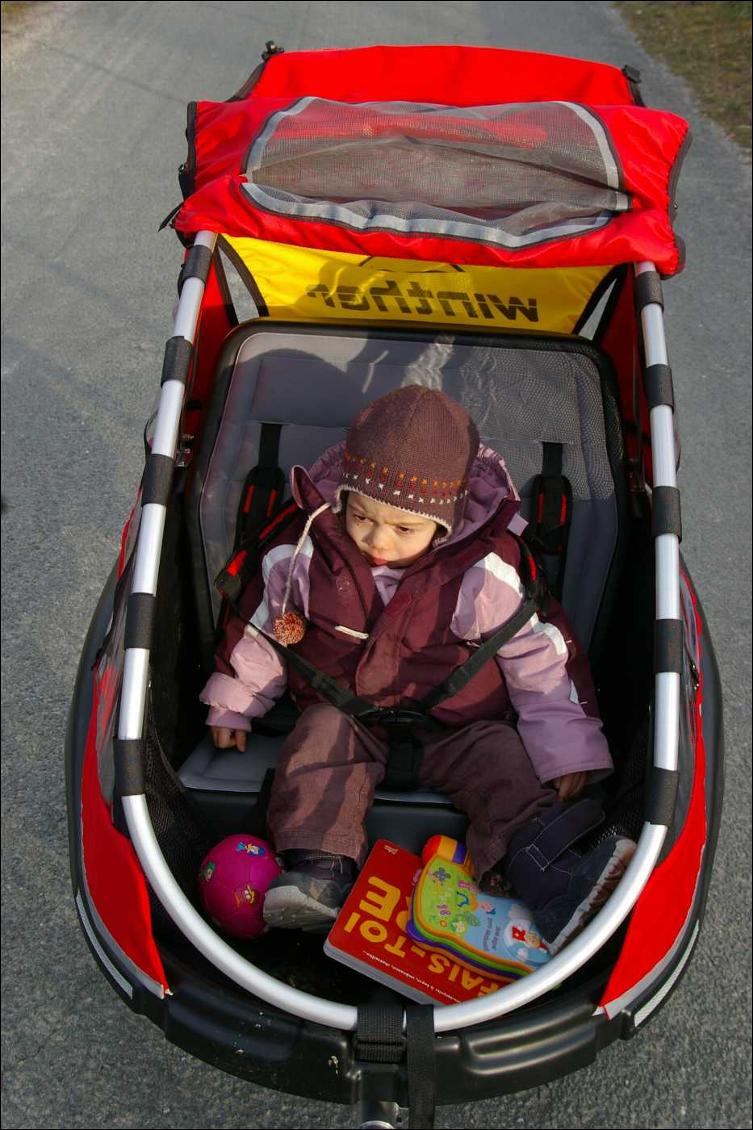 Remorque enfant Winther Dolphin new edition