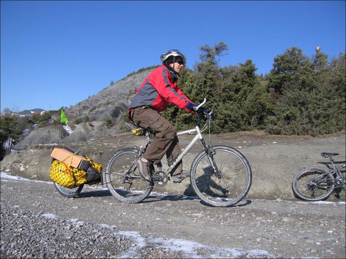 Un des atouts de l'extrawheel est sa garde au sol est assez élevée du fait de sa compacité