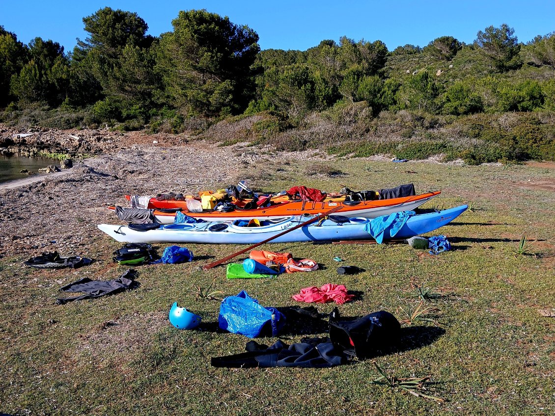 Albufereta, avant le montage des tentes
