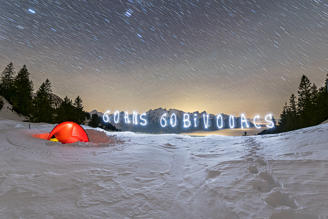 Agnès : 60 ans 60 bivouacs.