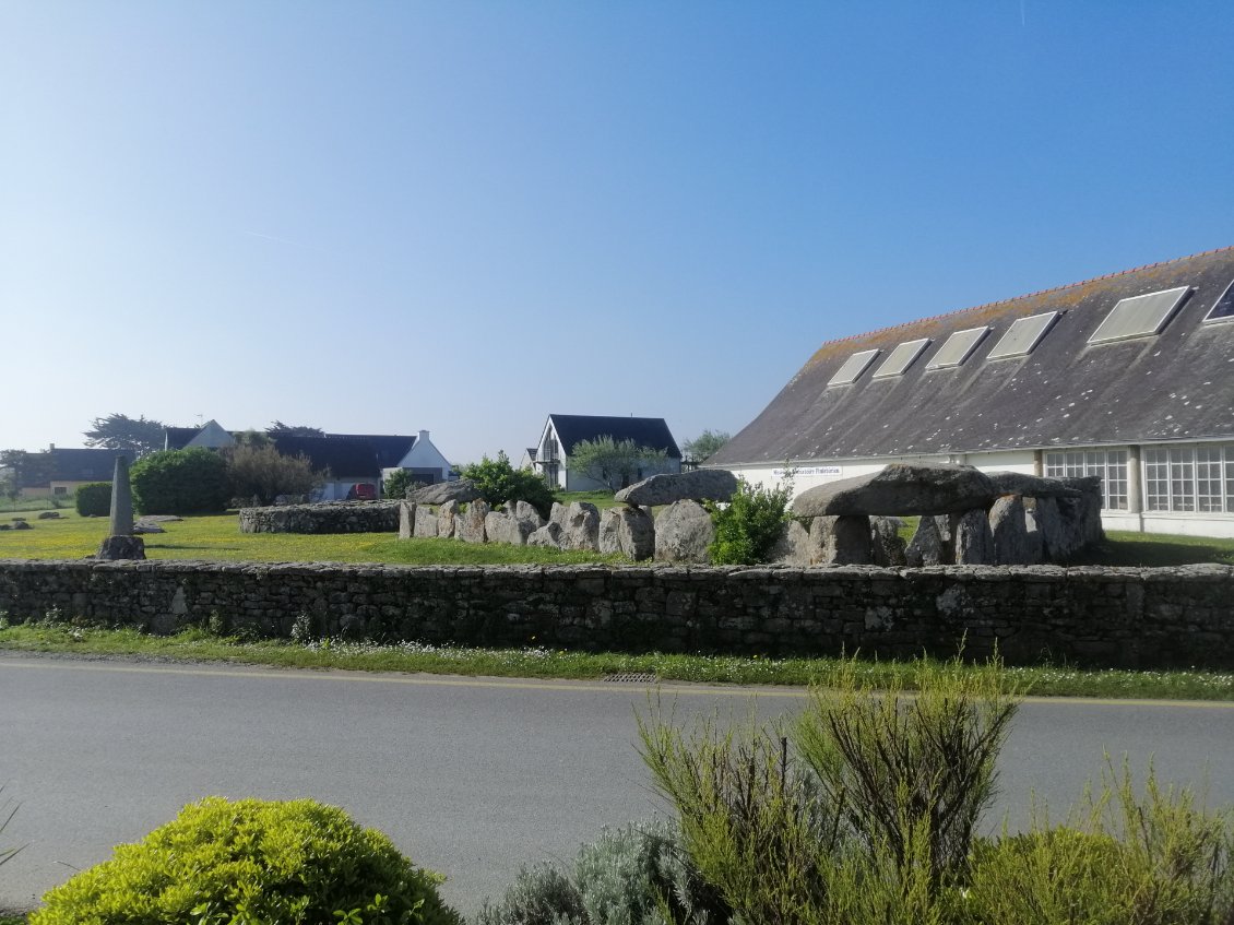 Musée de la préhistoire à St Guénolé