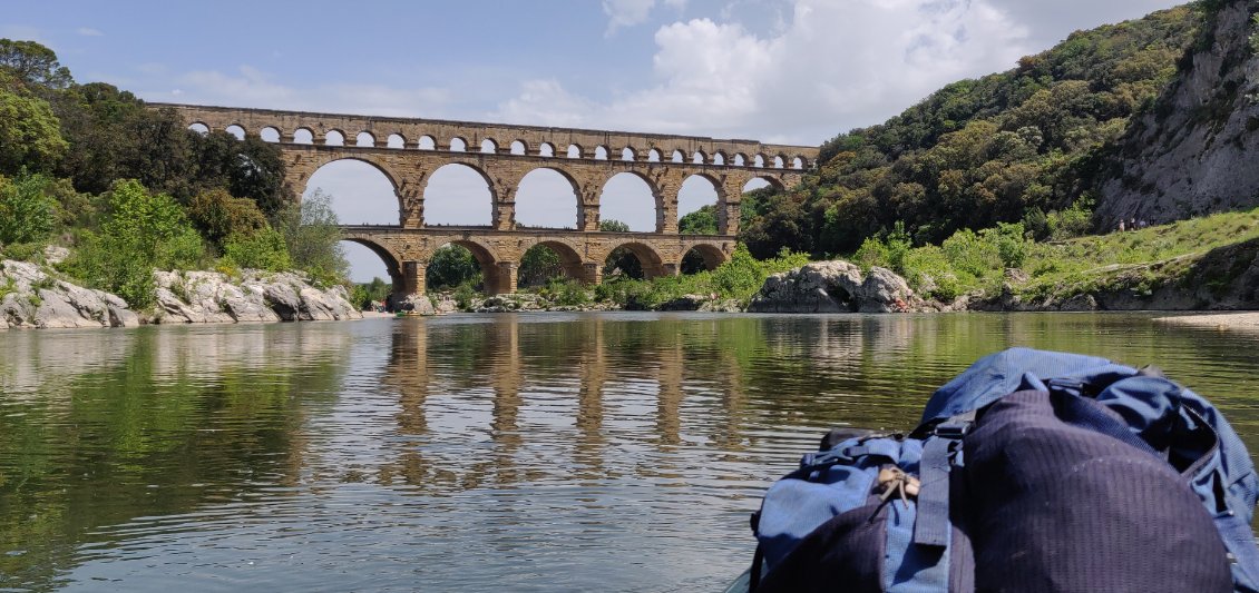 Packraft et itinérance dans les Gorges du Gardon
