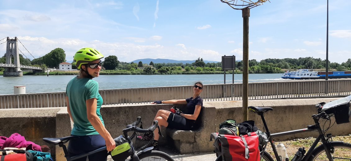 La Voulte sur Rhône: changement de tenue par rapport au col de Grenouze