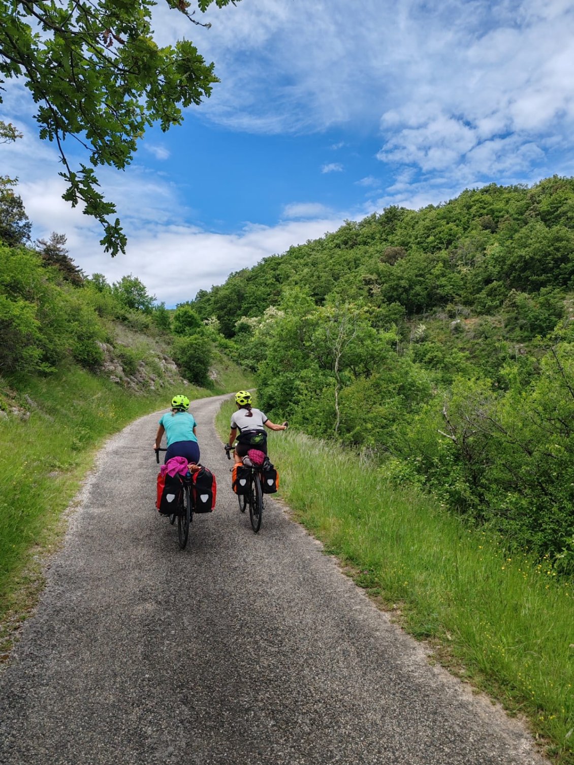 Les routes étaient fabuleusement tranquilles et belles
