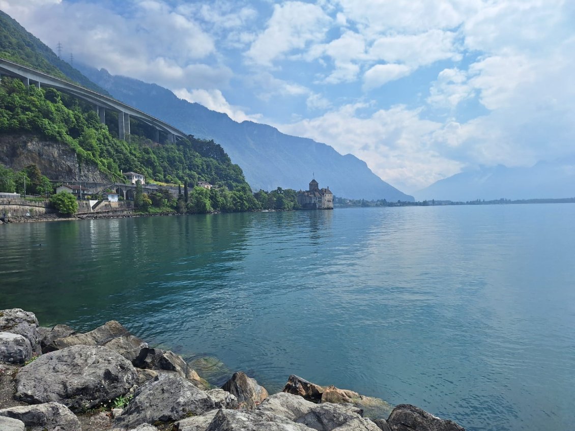 On approche de Montreux.
