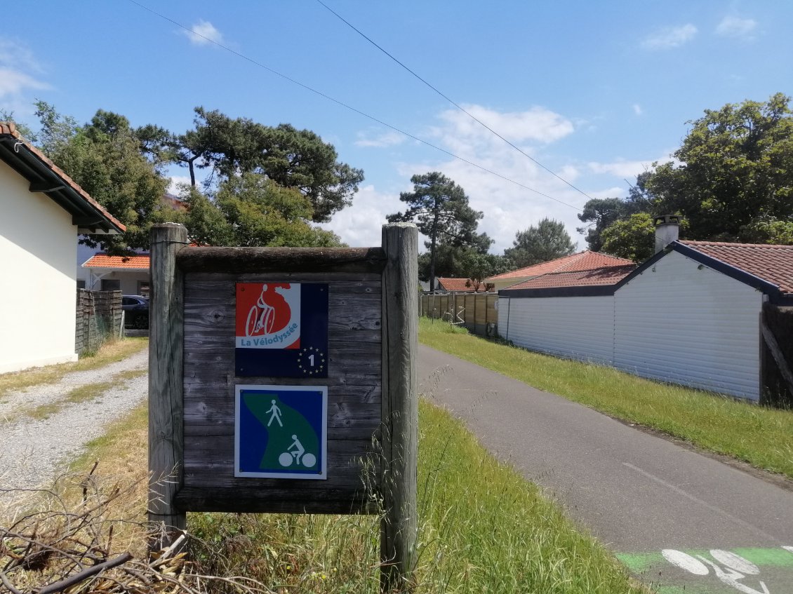 La vélodysée c'est tout droit