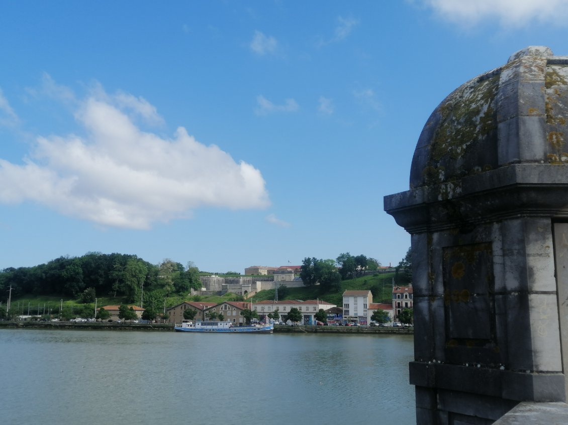 Les quais de l'Adour à Bayonne