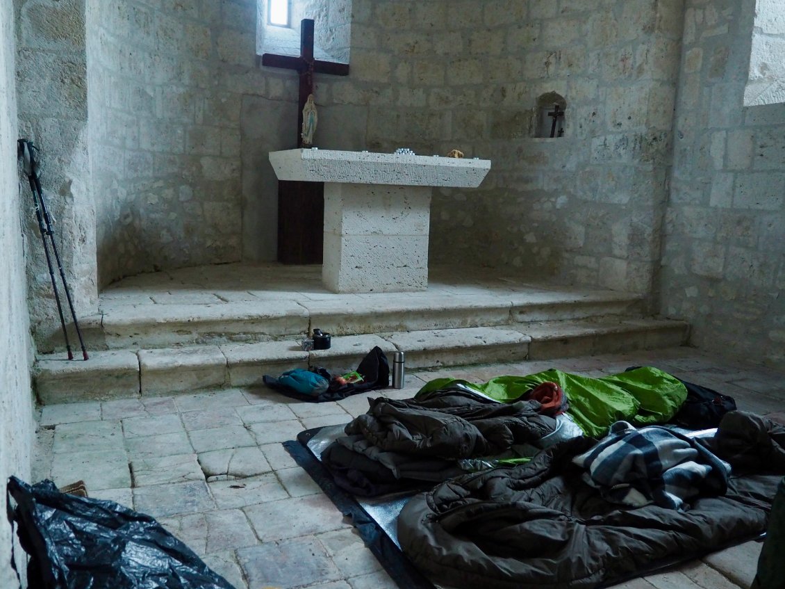 Tout est en place. Prêts pour une nuit en paix.