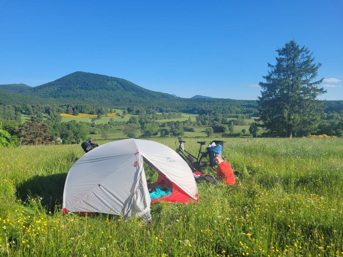 Bivouac très agréable pas loi de Chazelle