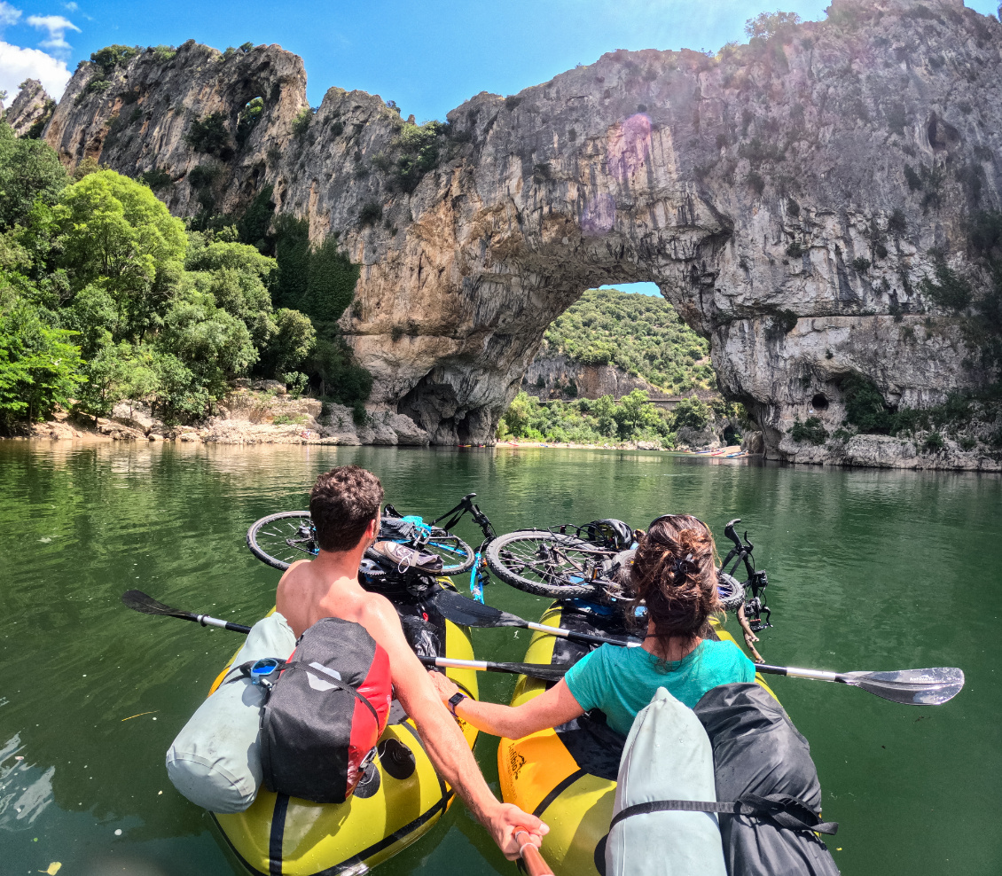 Bikeraft en France - Mathilde Genty