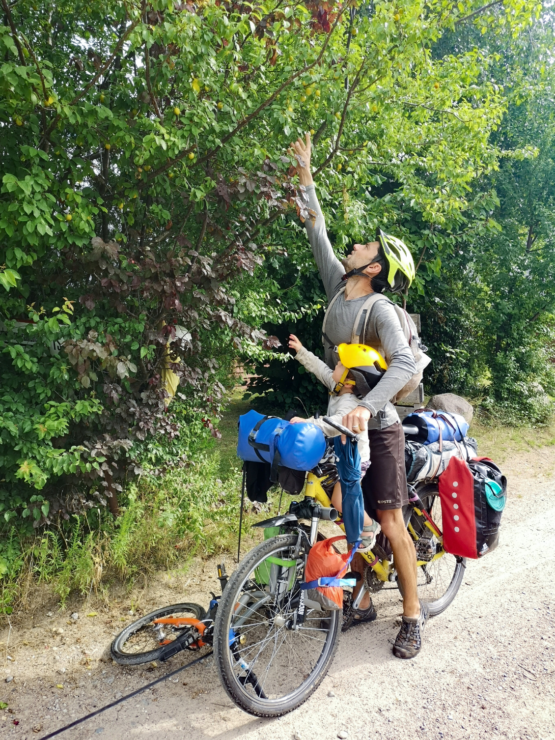 Tous en selle ! Photo : Manu et Lydiane