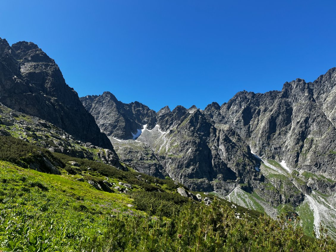 Direction les crêtes 