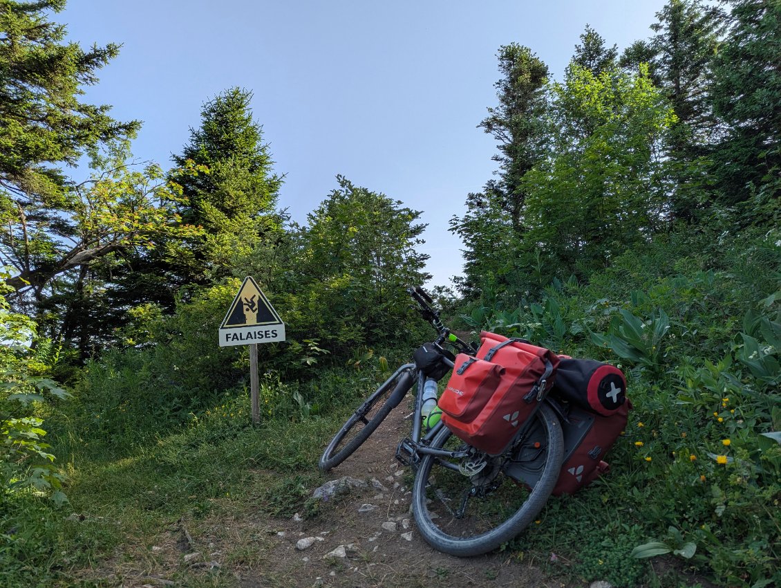 Tout ça pour aller voir le bord nord de la forteresse