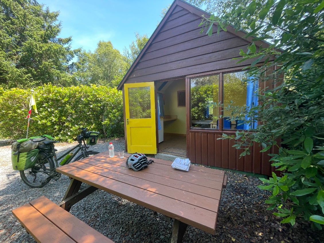 La cabane au camping de Coornagillagh