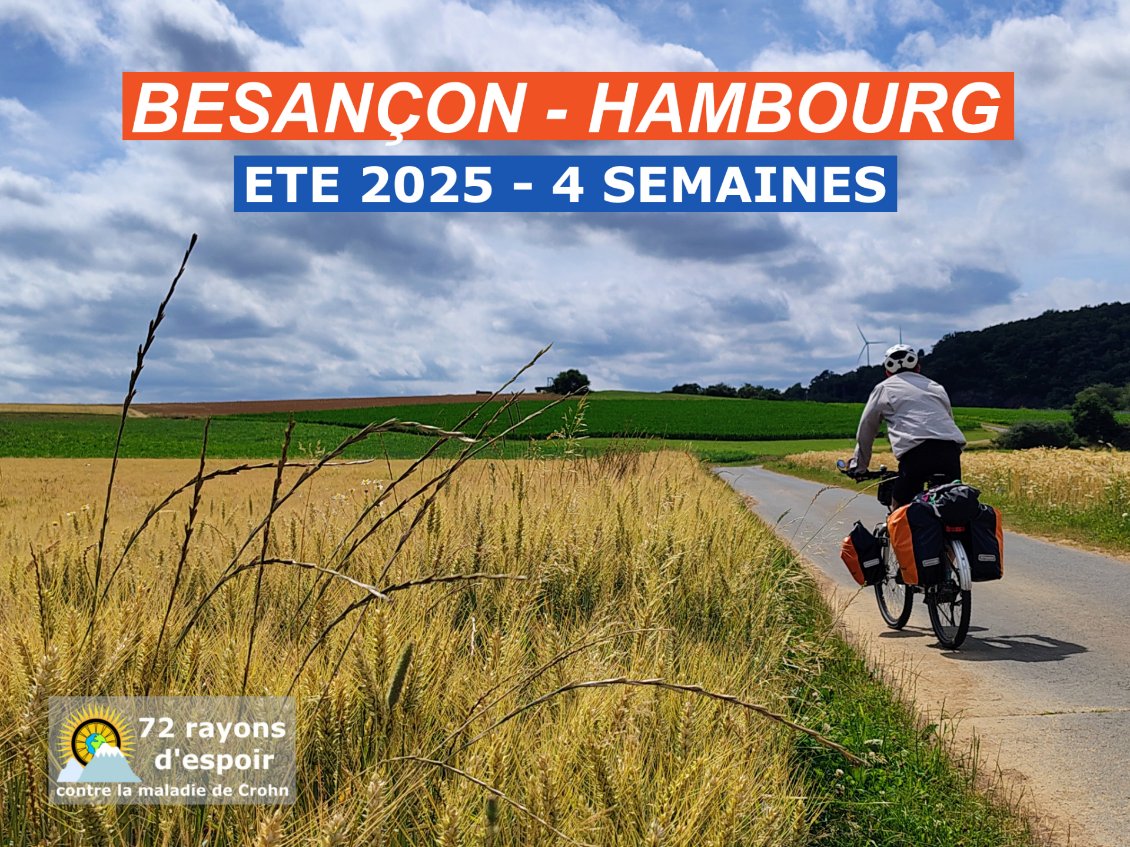 Besançon - Hambourg à vélo