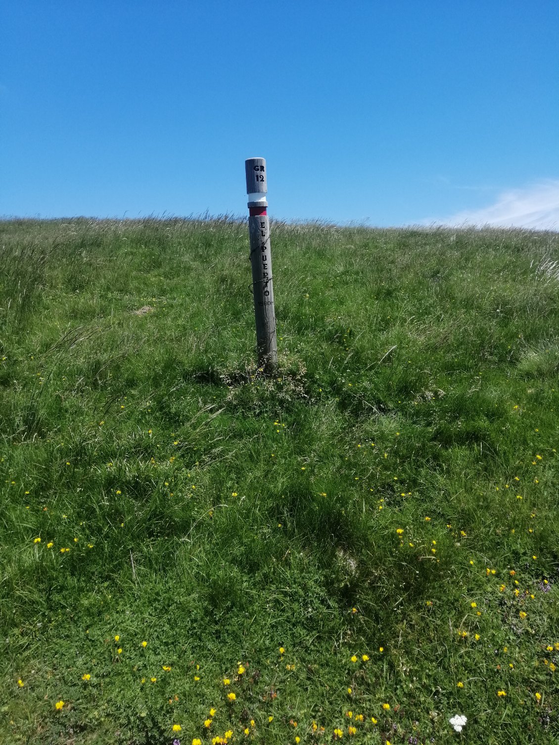 Détour sur le GR12 côté espagnol