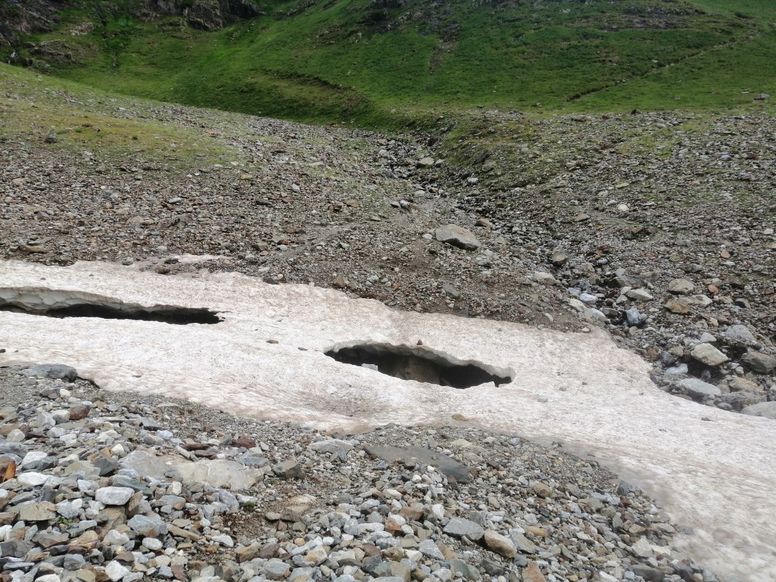 Petit pont de neige