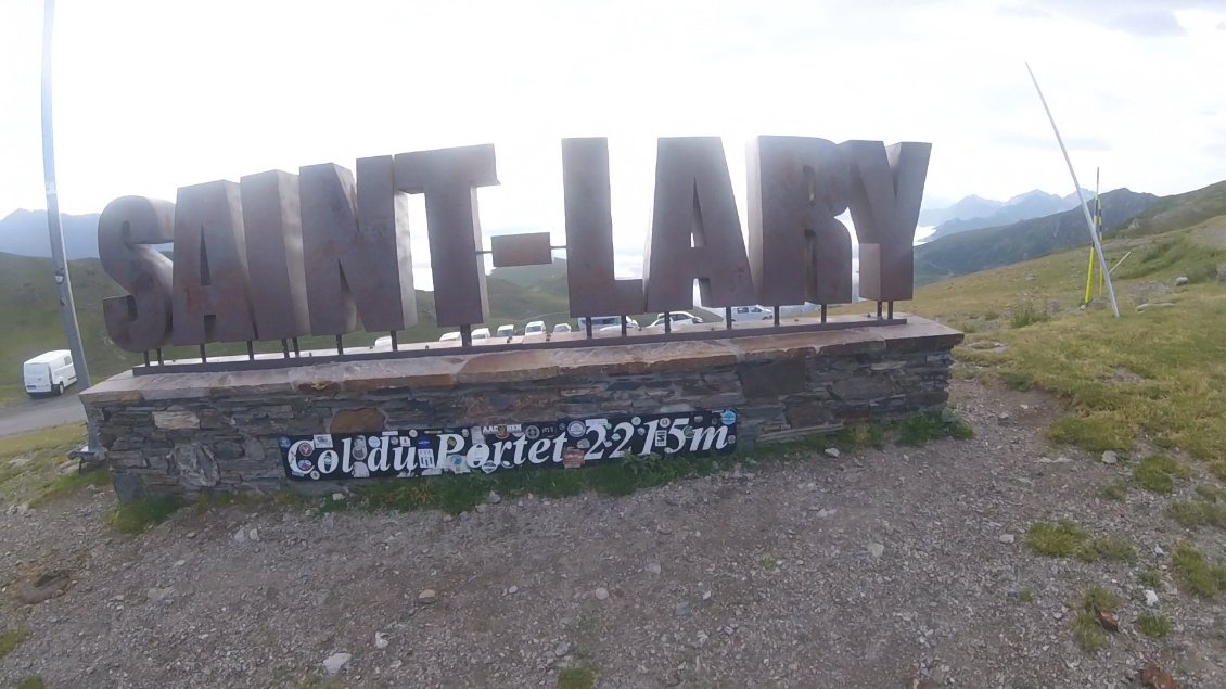 Col du Portet, c'est écrit