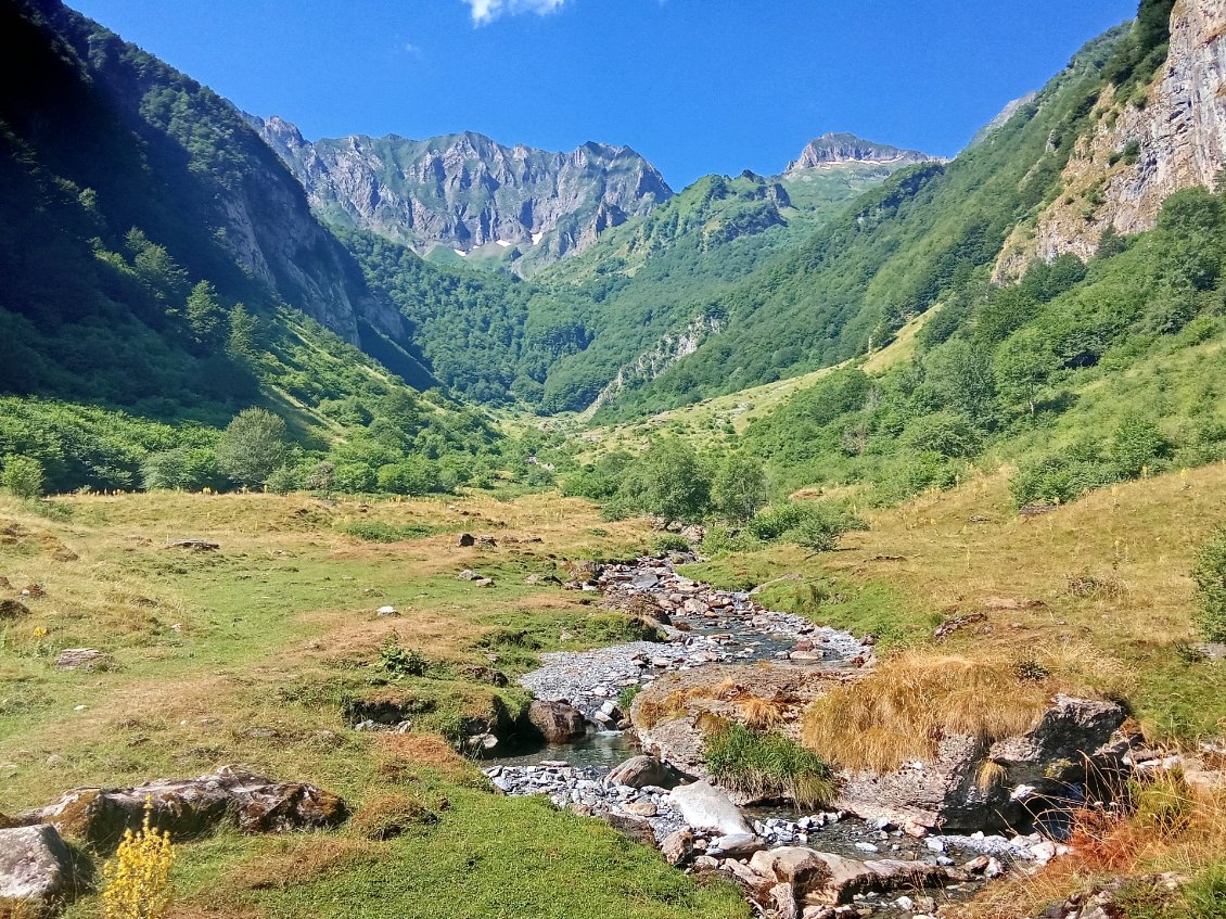 Juste après la cabane d'Artigue de Seix