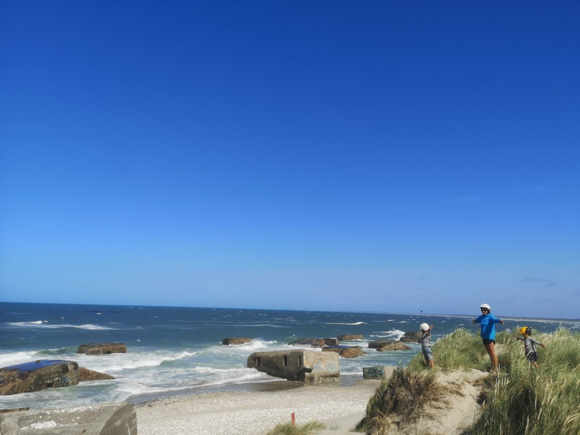 Même les bunkers se baignent