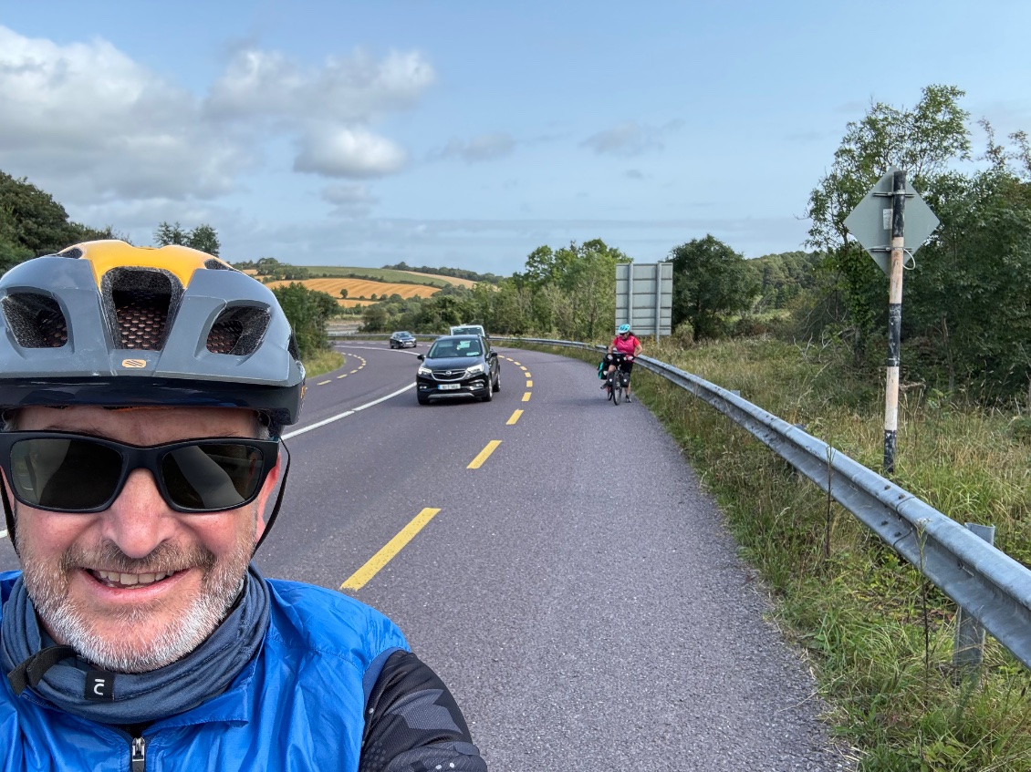 Une belle bande d’arrêt d’urgence pour les cyclistes 