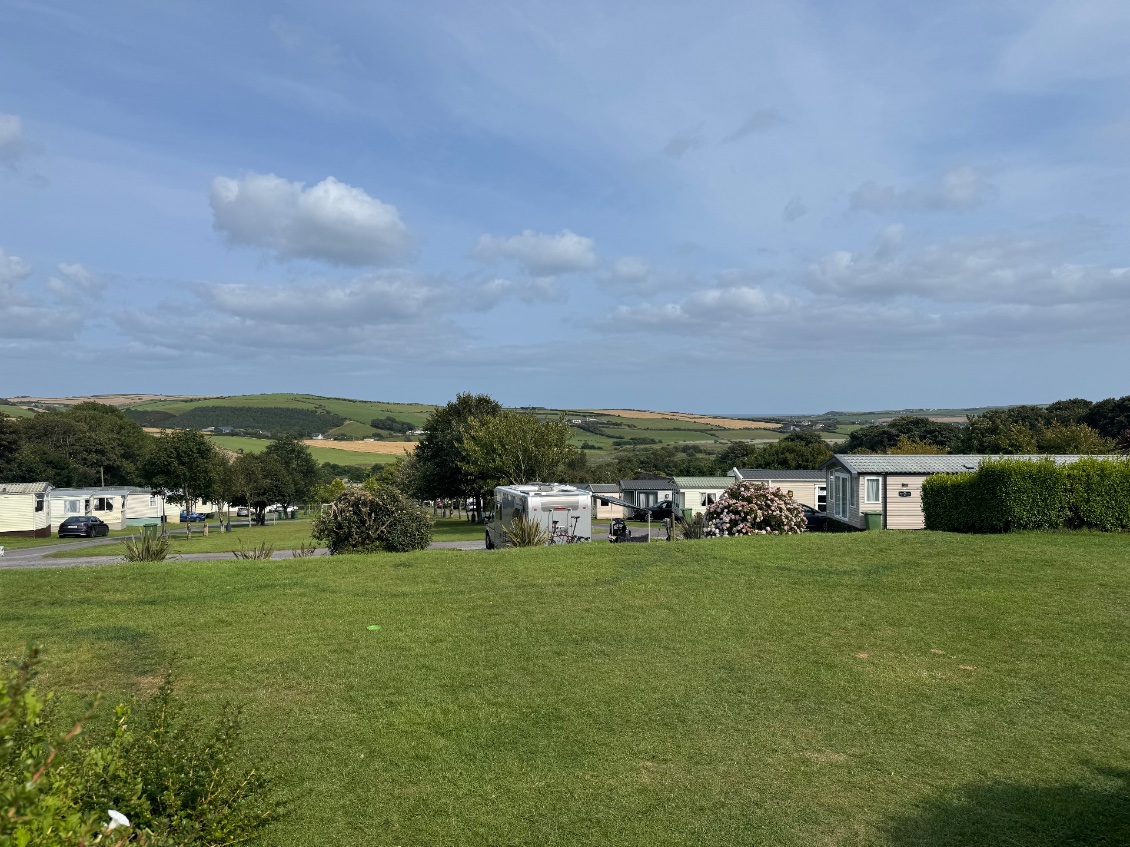 Belle vue depuis le camping