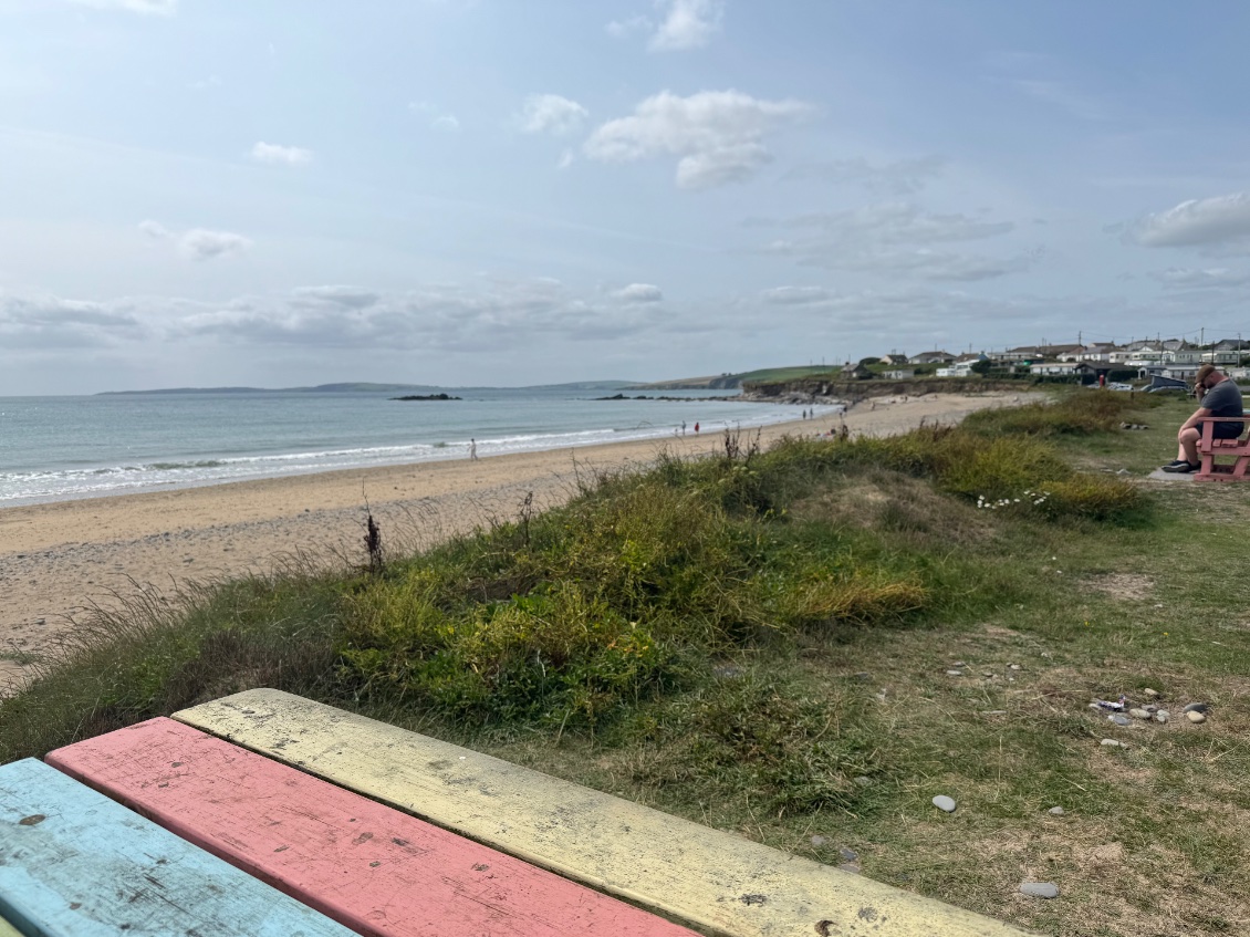 La plage de Garretstown.
